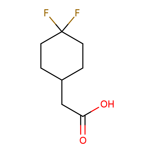 OC(=O)CC1CCC(CC1)(F)F