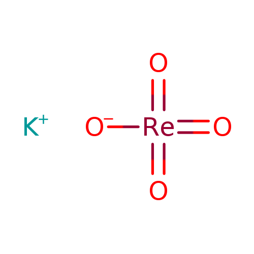 [O-][Re](=O)(=O)=O.[K+]