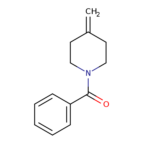 O=C(c1ccccc1)N1CCC(=C)CC1