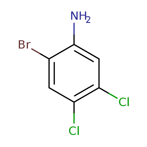 Brc1cc(Cl)c(cc1N)Cl