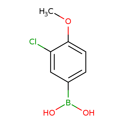 COc1ccc(cc1Cl)B(O)O