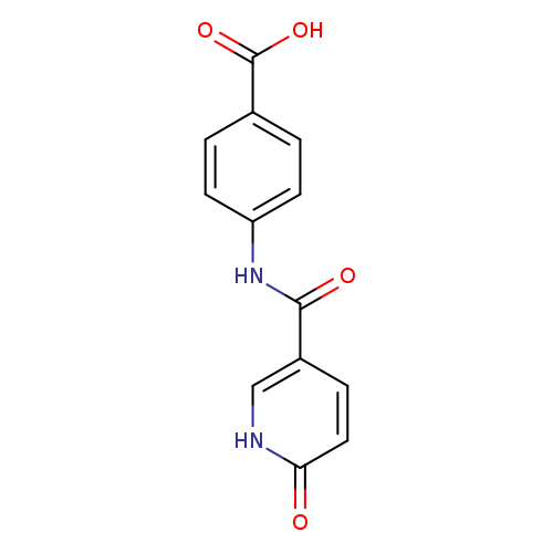 O=C(c1ccc(=O)[nH]c1)Nc1ccc(cc1)C(=O)O