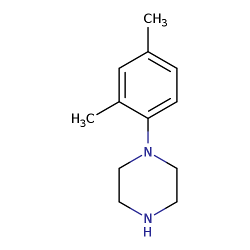 Cc1ccc(c(c1)C)N1CCNCC1