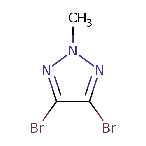 Brc1nn(nc1Br)C