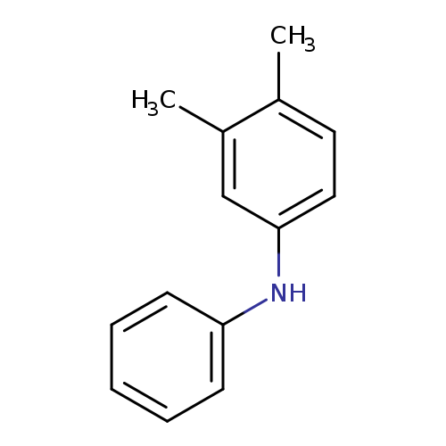 Cc1ccc(cc1C)Nc1ccccc1