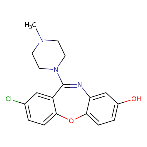 CN1CCN(CC1)C1=Nc2cc(O)ccc2Oc2c1cc(Cl)cc2