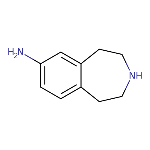 Nc1ccc2c(c1)CCNCC2