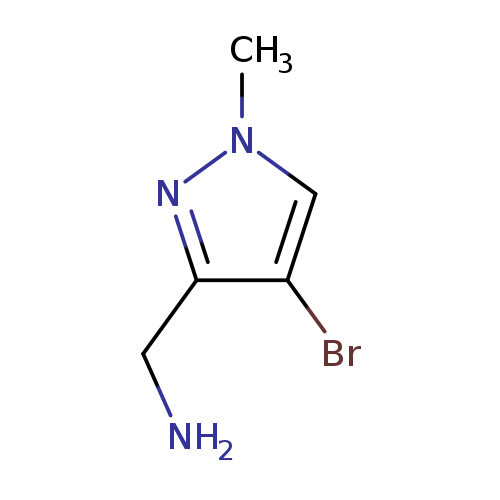 NCc1nn(cc1Br)C