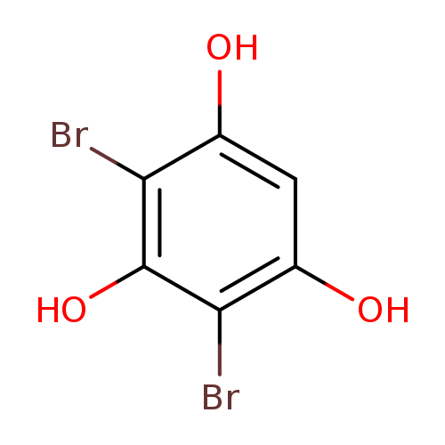 Oc1cc(O)c(c(c1Br)O)Br