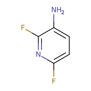 Fc1ccc(c(n1)F)N