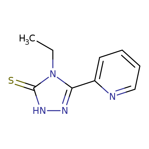 CCn1c(=S)[nH]nc1c1ccccn1