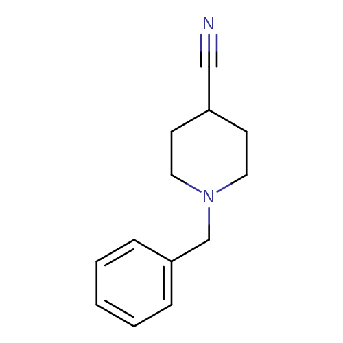 N#CC1CCN(CC1)Cc1ccccc1