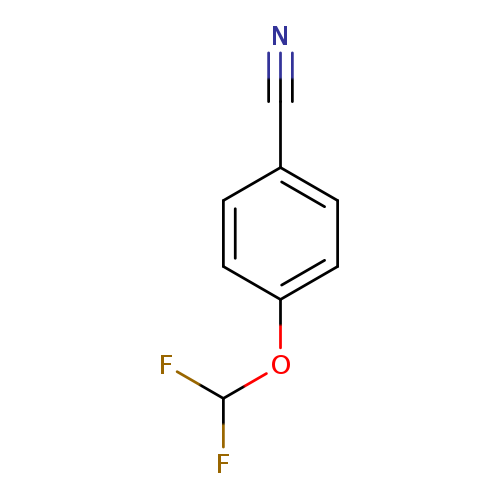 FC(Oc1ccc(cc1)C#N)F