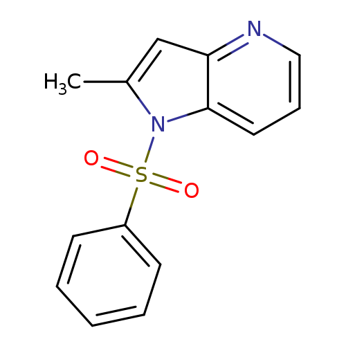 Cc1cc2c(n1S(=O)(=O)c1ccccc1)cccn2