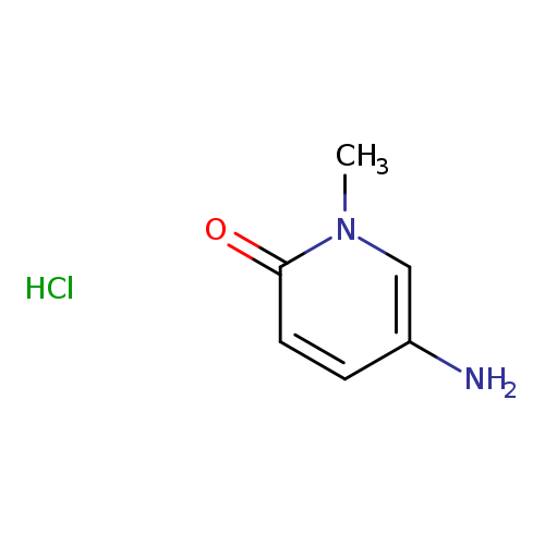 Nc1ccc(=O)n(c1)C.Cl