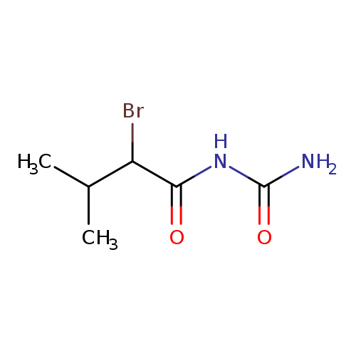 BrC(C(=O)NC(=O)N)C(C)C