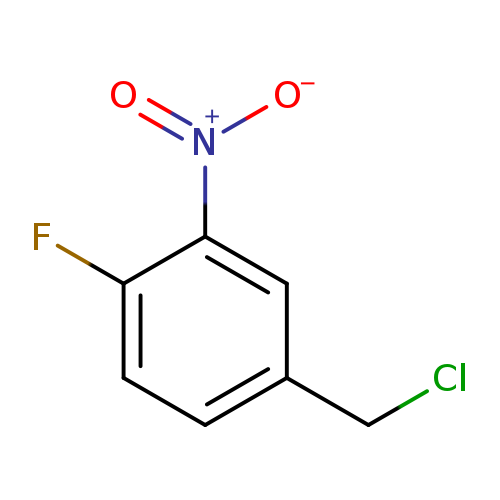 ClCc1ccc(c(c1)[N+](=O)[O-])F