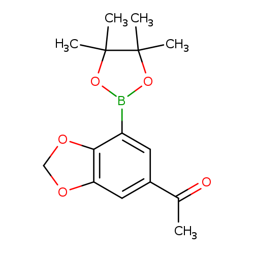 CC(=O)c1cc(B2OC(C(O2)(C)C)(C)C)c2c(c1)OCO2