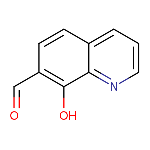 O=Cc1ccc2c(c1O)nccc2