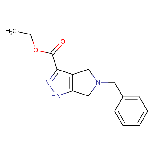 CCOC(=O)c1n[nH]c2c1CN(C2)Cc1ccccc1