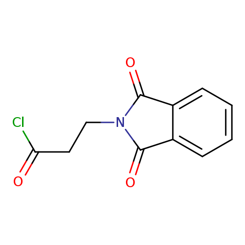 ClC(=O)CCN1C(=O)c2c(C1=O)cccc2