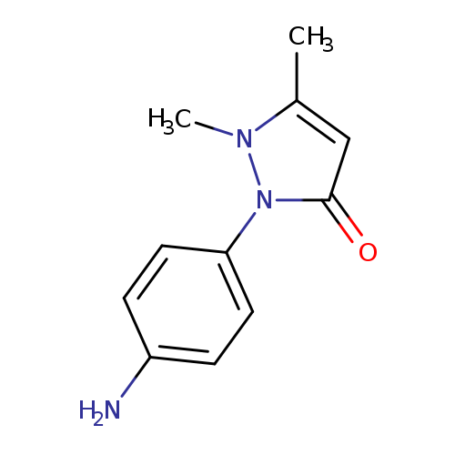 Nc1ccc(cc1)n1c(=O)cc(n1C)C