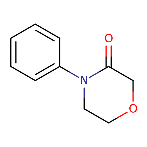 O=C1COCCN1c1ccccc1