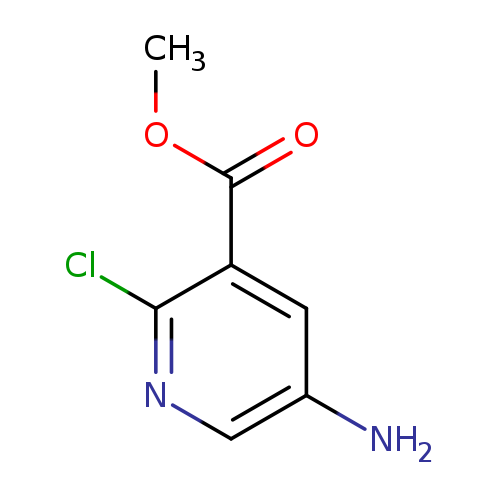 COC(=O)c1cc(N)cnc1Cl