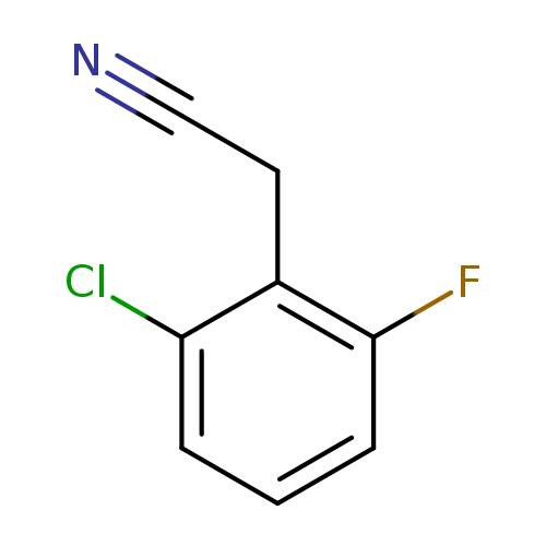 N#CCc1c(F)cccc1Cl