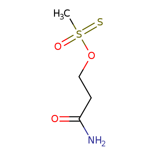 NC(=O)CCOS(=S)(=O)C