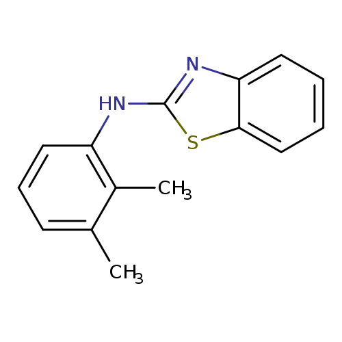 Cc1cccc(c1C)Nc1nc2c(s1)cccc2
