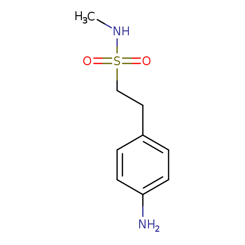 CNS(=O)(=O)CCc1ccc(cc1)N