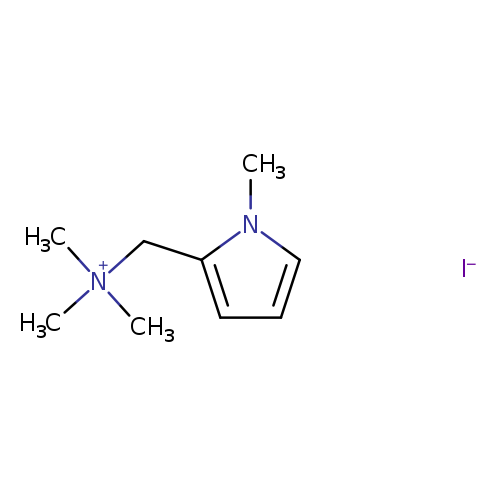 Cn1cccc1C[N+](C)(C)C.[I-]