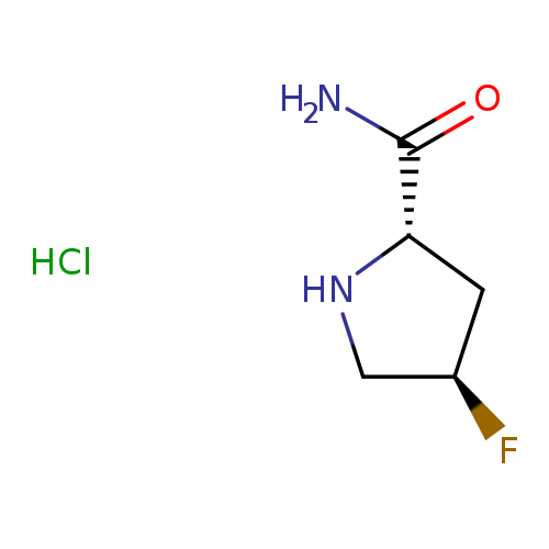 NC(=O)[C@@H]1C[C@H](CN1)F.Cl