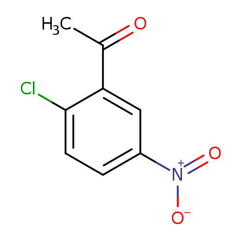 CC(=O)c1cc(ccc1Cl)N(=O)=O