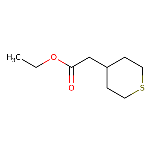 CCOC(=O)CC1CCSCC1
