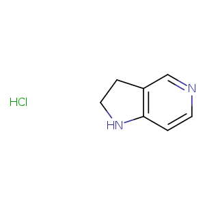 C1Cc2c(N1)ccnc2.Cl