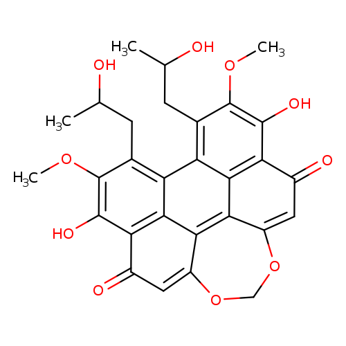 COc1c(O)c2C(=O)C=C3c4c2c(c1CC(O)C)c1c(CC(O)C)c(OC)c(c2c1c4C(=CC2=O)OCO3)O