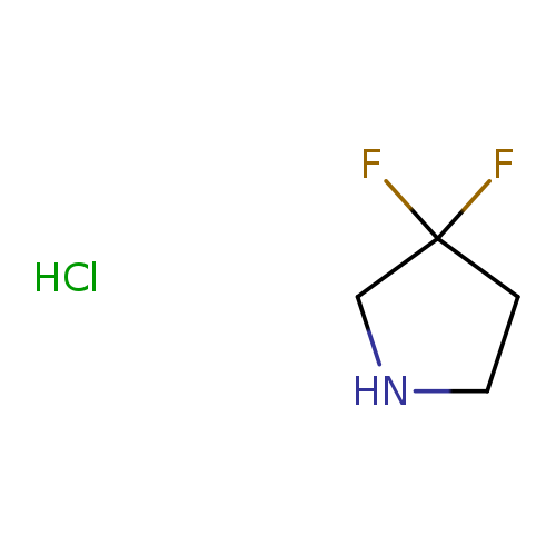 FC1(F)CNCC1.Cl