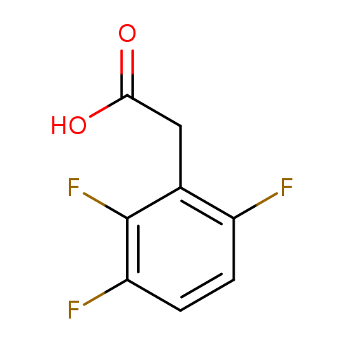 OC(=O)Cc1c(F)ccc(c1F)F