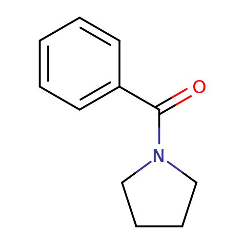 O=C(c1ccccc1)N1CCCC1