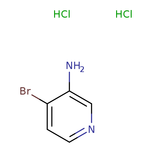 Nc1cnccc1Br.Cl.Cl