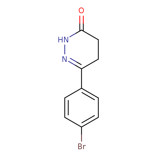 O=C1CCC(=NN1)c1ccc(cc1)Br