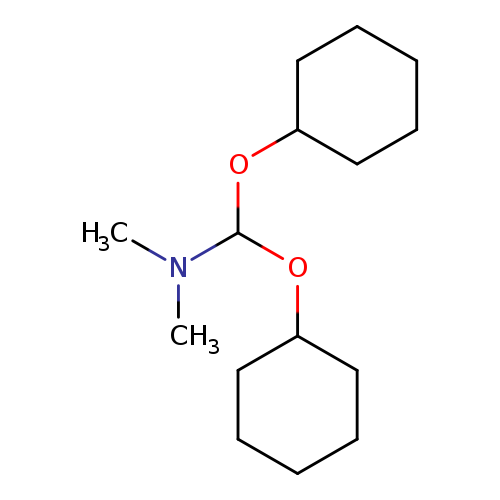 CN(C(OC1CCCCC1)OC1CCCCC1)C