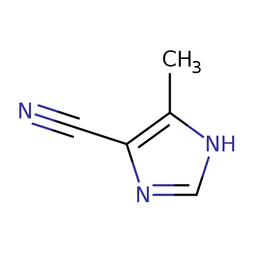 Cc1c(nc[nH]1)C#N