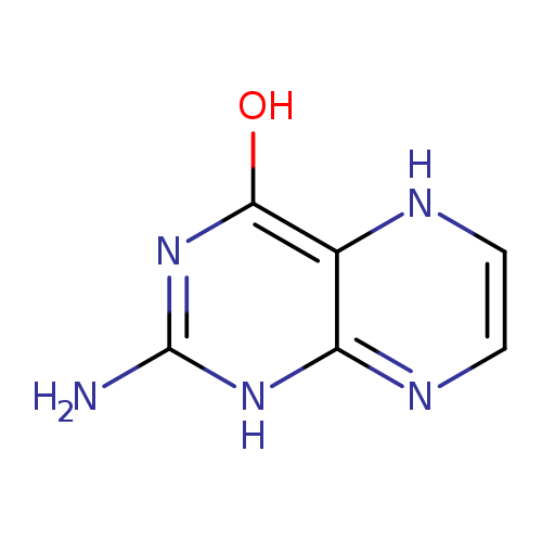 Nc1nc(O)c2c([nH]1)ncc[nH]2